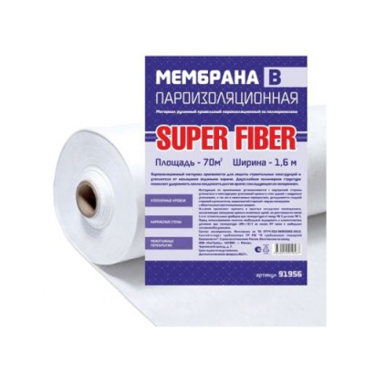 Пароизоляция Super Fiber B 70м2