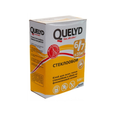 Клей обойный QUELYD Стеклообои 500г