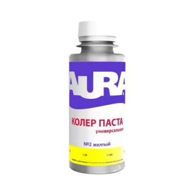 Колер универальный 02 Желтый 0,1л AURA