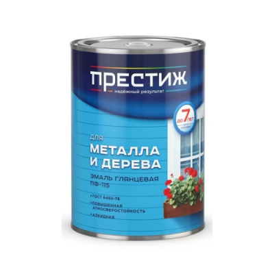 Краска ПФ-115 вишня 0,9кг Престиж