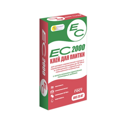 ЕС 2000 клей для плитки 25 кг
