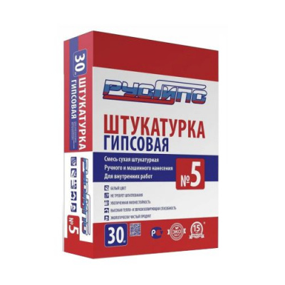 Штукатурка Русгипс №5 30кг,