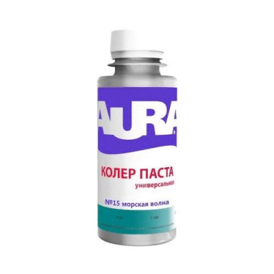 Колер универальный 15 Морская волна 0,1л AURA