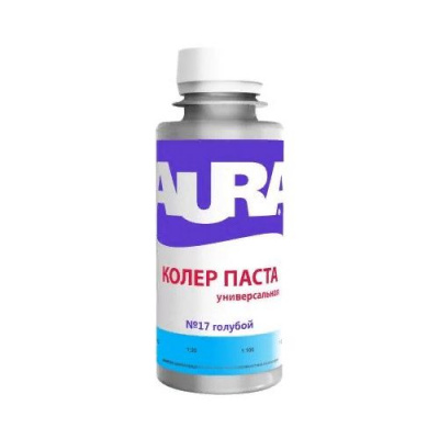 Колер универальный 17 Голубой 0,1л AURA