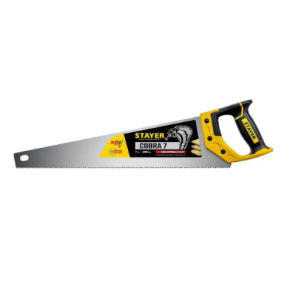 Ножовка STAYER COBRA 7 450мм универсальная 1510-45