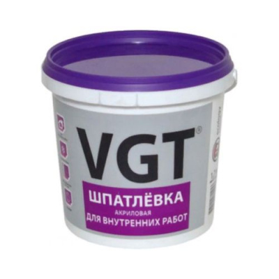Шпатлевка для внутренних работ 7,5 кг VGT,