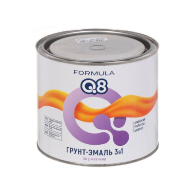 Грунт-эмаль по ржав. СЕРАЯ 1,9 кг ФОРМУЛА