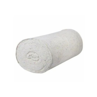 Полотно холстопрошивное ХПП 1,5х50м (160гм) частопрошивное белое 2,5мм,
