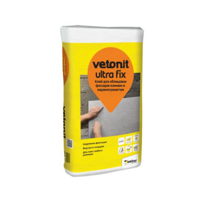 Клей Weber vetonit ultra fix 25кг (48штпал)