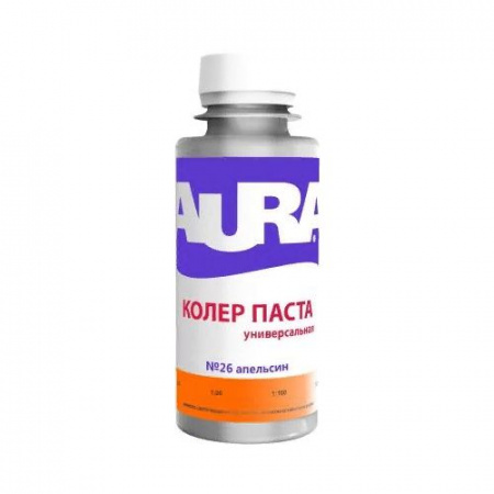 Колер универальный 26 Апельсин 0,1л AURA