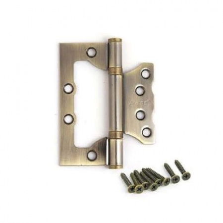 Петля накладная без врезки AVERS 100х75 2BB AB