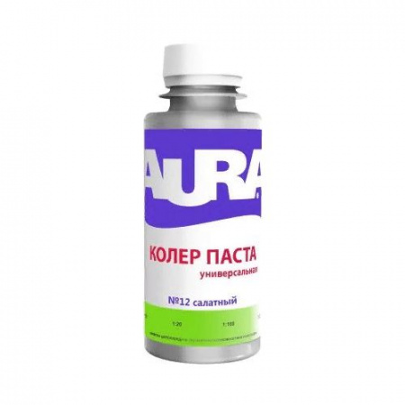 Колер универальный 12 Салатный 0,1л AURA