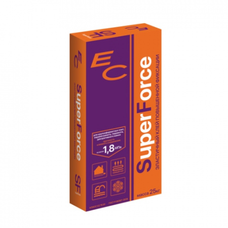 ЕС Super Force клей для плитки 25 кг – купить в Таганроге 