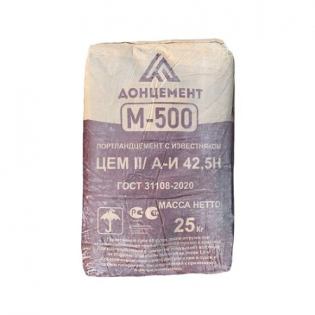 Цемент (Амвросиевка) сульфатостойкий 25кг Д-20 М-500 (70шт) – купить в Хозторг
