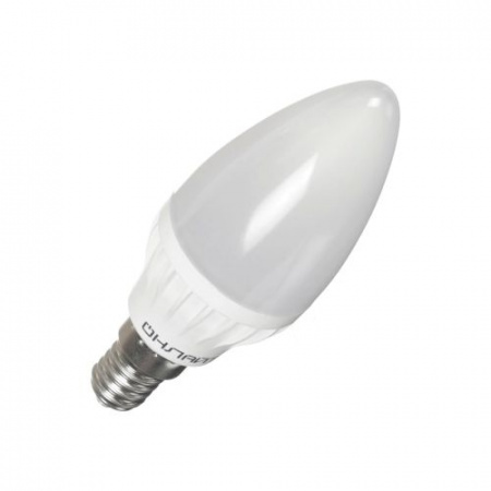 Лампа светодиод  LED 10вт Е27 дневной матовая свеча PROMO "ОНЛАЙТ"