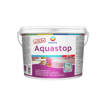 Гидроизоляц. мастика Eskaro Aquastop Hydro 16 кг - кровельная мастика для гидроизоляции